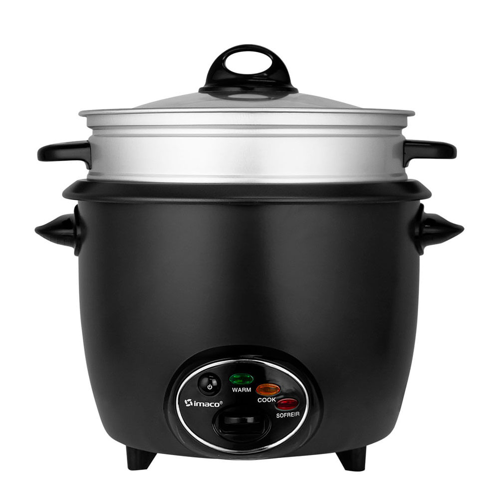 Imagen 2 del producto Olla arrocera Imaco RC18FRY 700w, capacidad 1.8 litros, antiadherente, negro