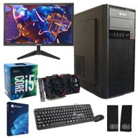 PC Intel Core i5 7500 16GB Ram 512GB SSD + 1TB HDD + VIDEO 8GB + Monitor Led 22"", WIFI