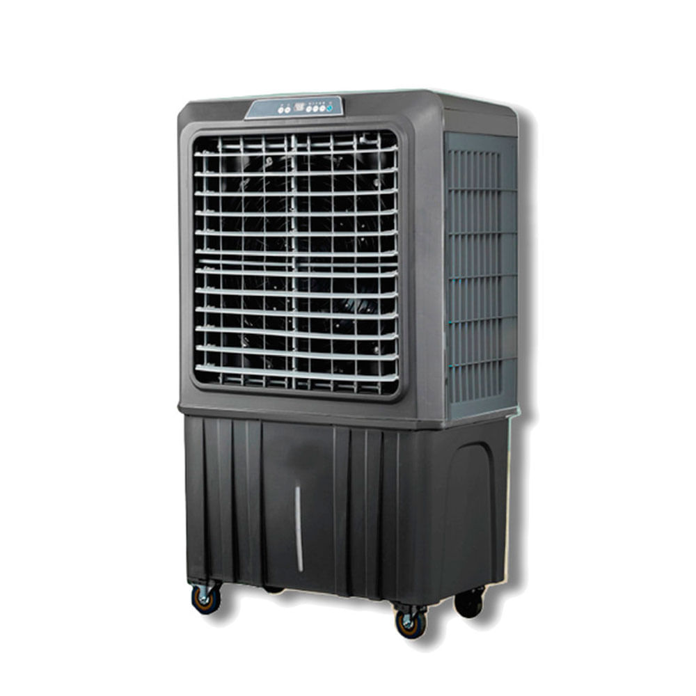 Enfriador de aire portátil de 75m2, 350 watts, negro