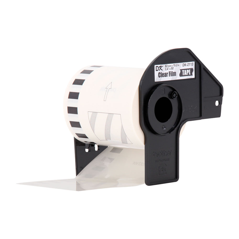 Imagen 2 del producto Cinta Brother DK-2113 (62mm x 15.2m), Rollo continuo de film transparente DK2113