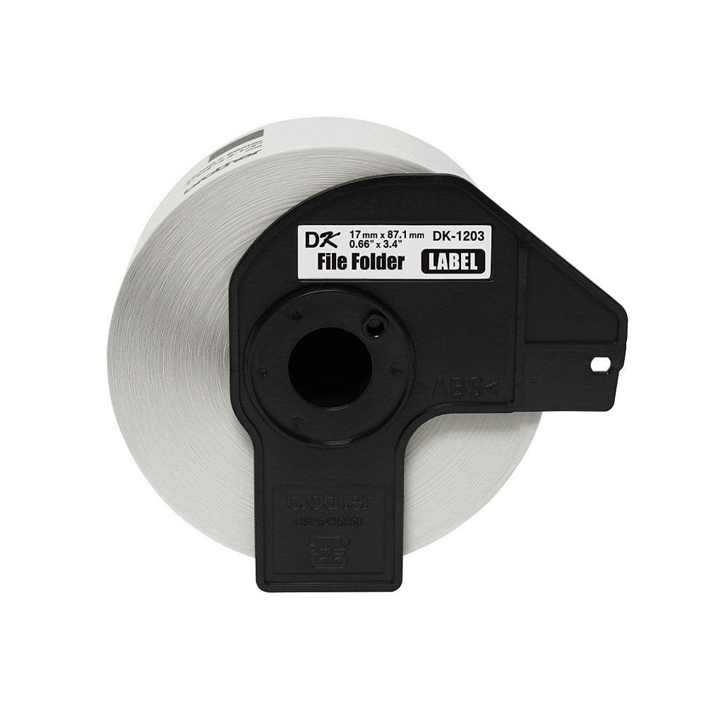 Imagen 2 del producto Cinta Brother DK-1203 (17mm x 87mm), 300 etiquetas DK1203