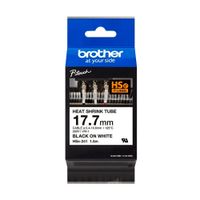 Cinta termocontraible Brother HSE-421 diámetro de cable recomendado 5.4 a 10.6 mm, negro