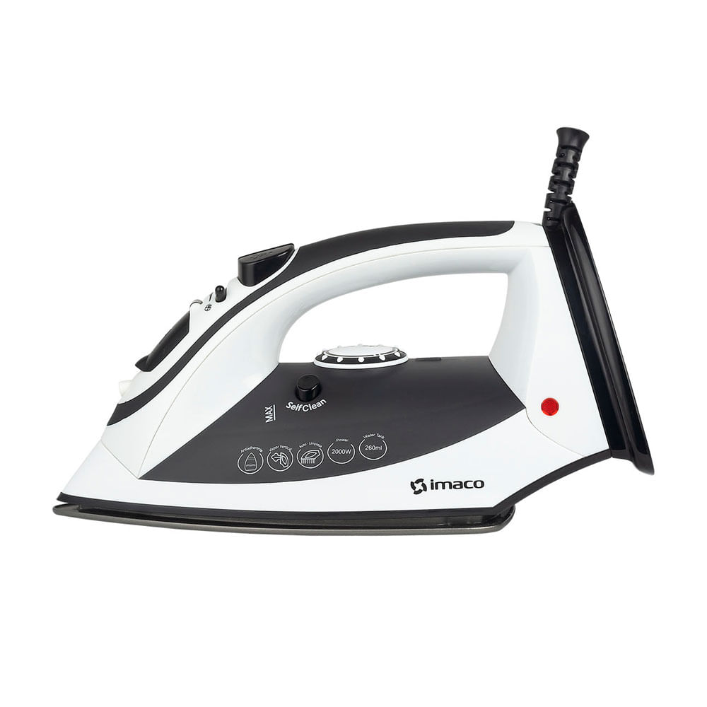 Imagen 2 del producto Plancha a vapor Imaco ETA168 2000 watts, capacidad 260ml, negro