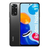 Celular Xiaomi Redmi Note 11 EU 128GB, 4GB RAM, cámara trasera 50MP y frontal 13MP, 6.43"", gris (reempacado)
