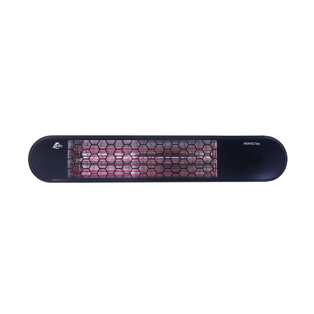 Imagen 2 del producto Calefactor de exteriores LarBis PERFECTalu 2KW IRA IP65 - Negro