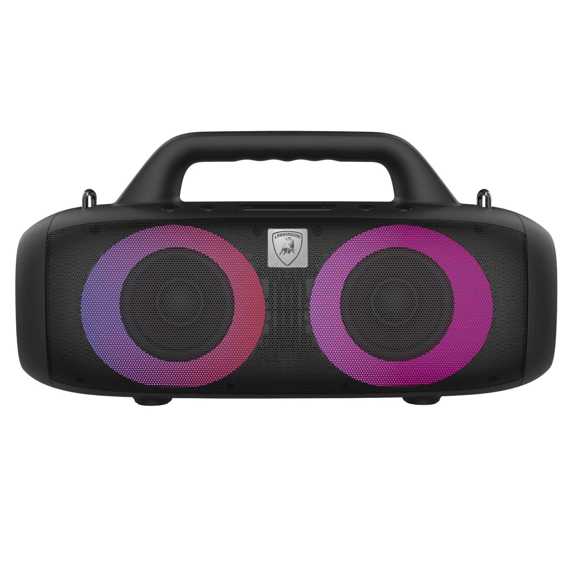 Parlante bluetooth Lamborghini Lambo BoomBox NeroUrus 60W, recargable, negro