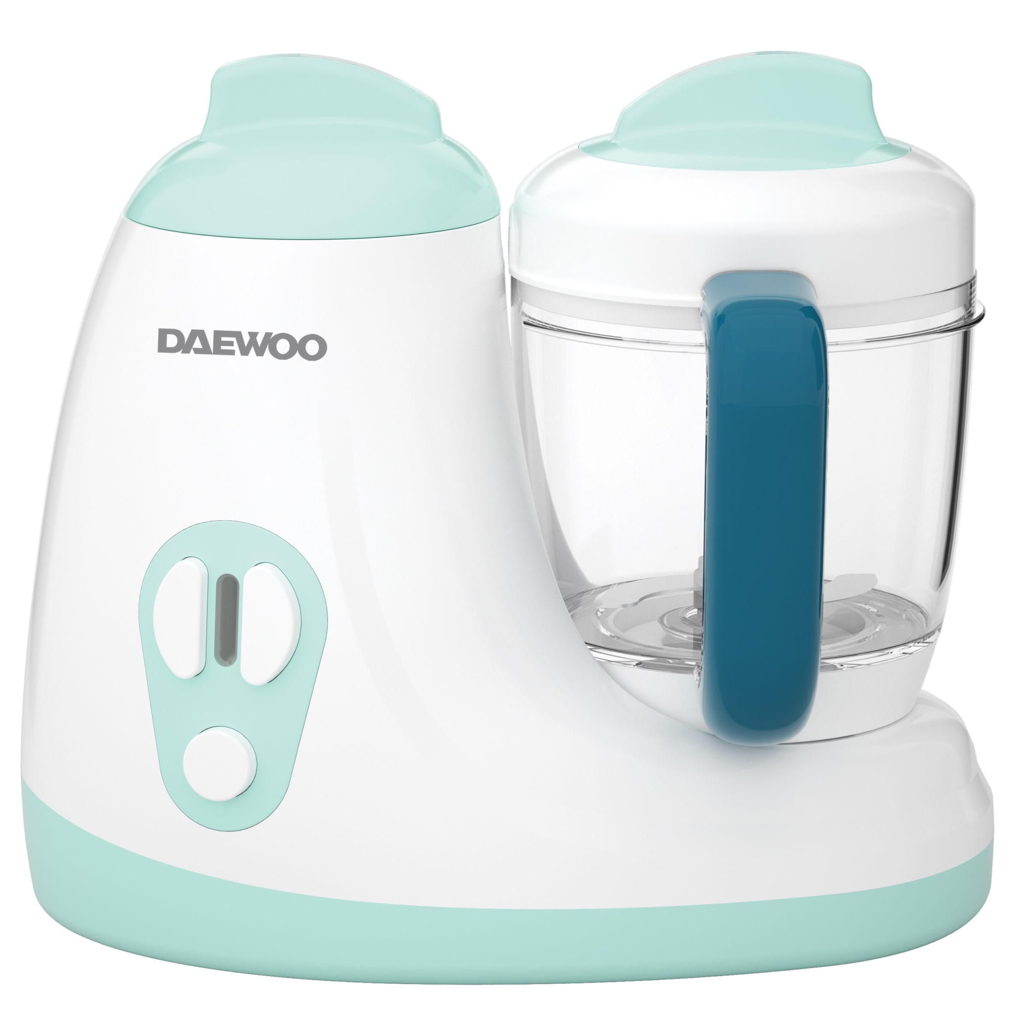 Procesador de alimentos Daewoo para bebé 400W, 230 ml, 4 en 1, blanco