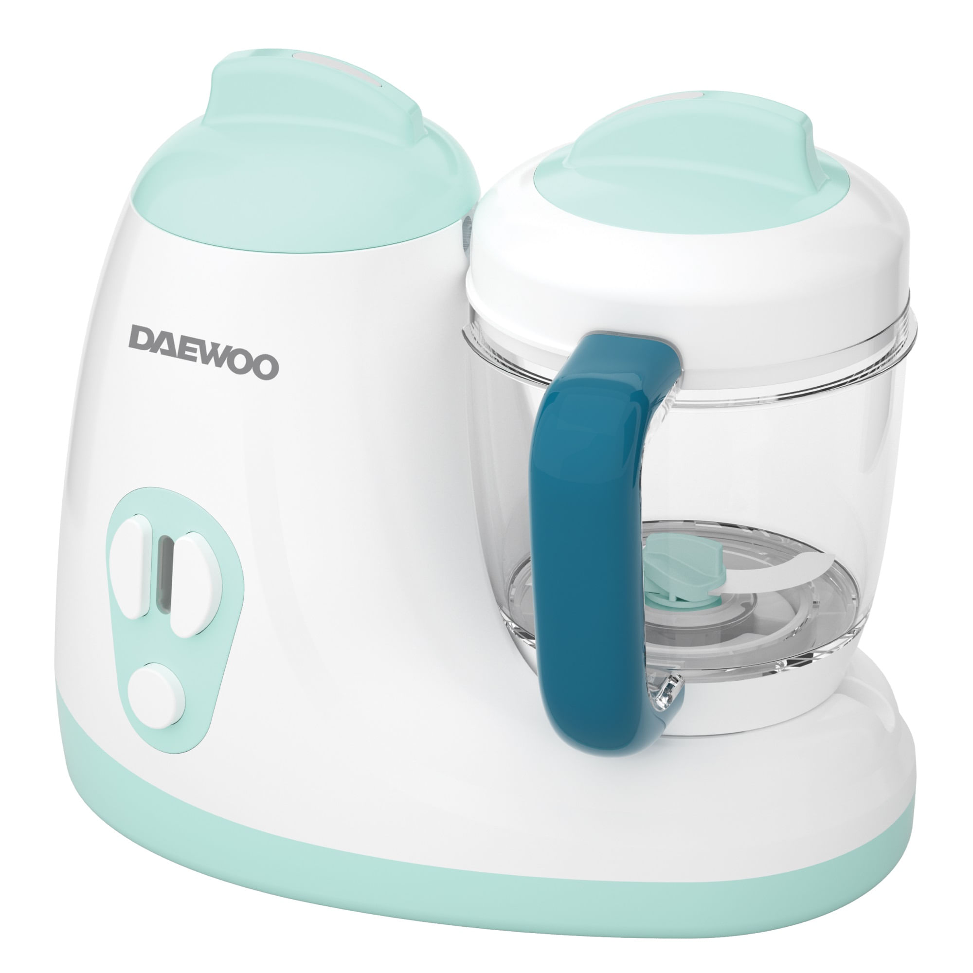 Imagen 2 del producto Procesador de alimentos Daewoo para bebé 400W, 230 ml, 4 en 1, blanco