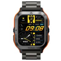 Smartwatch Lamborghini Aventador Q4 Metal pantalla 1.85""/AMOLED, 70 modos deportivos, batería hasta 15 días, negro