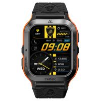 Smartwatch Lamborghini Aventador Q4 pantalla 1.85""/AMOLED, 70 modos deportivos, batería hasta 15 días, negro