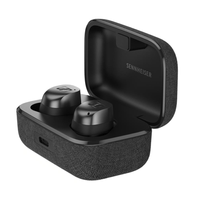 Audífonos bluetooth True Wireless Sennheiser Momentum 4 cancelación de ruido, hasta 30 horas, negro