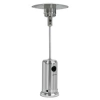 Estufa a gas de exterior Imaco PHS 130, 13000 watts, acero inoxidable, plateado