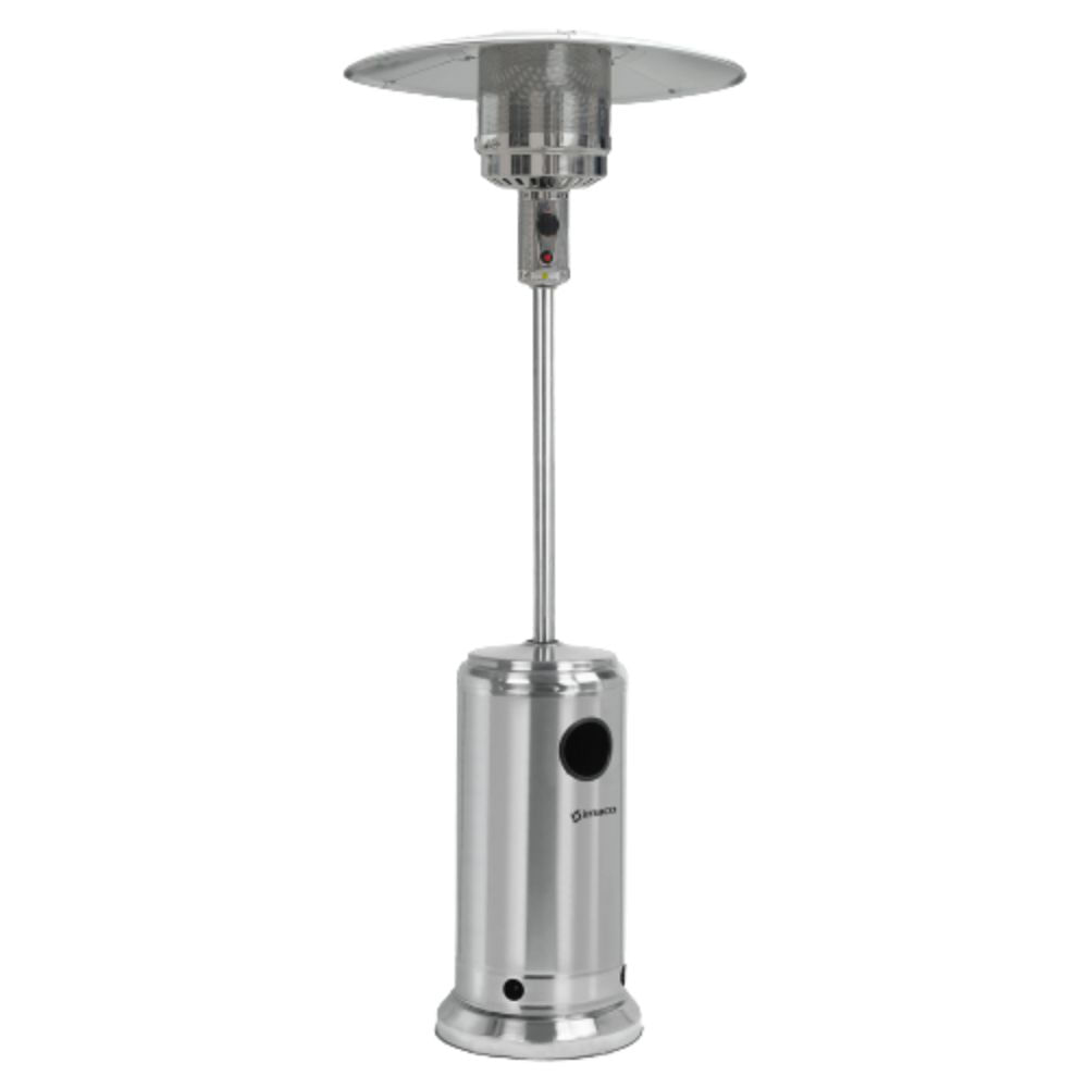 Imagen 1 del producto Estufa a gas de exterior Imaco PHS 130, 13000 watts, acero inoxidable, plateado