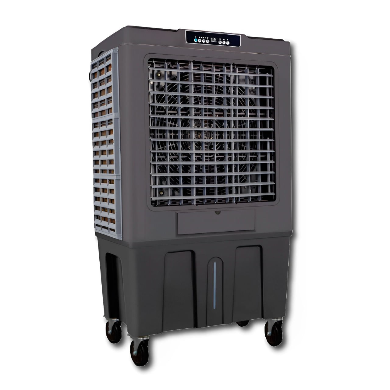 Enfriador de aire portátil de 150m2, 750 watts, negro