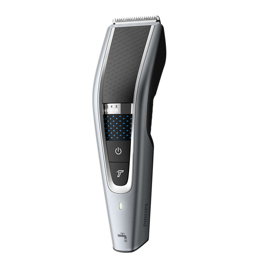 Imagen 2 del producto Cortador de Pelo Philips HC5630-15, ergonómico, duración máx. 90 min, plateado