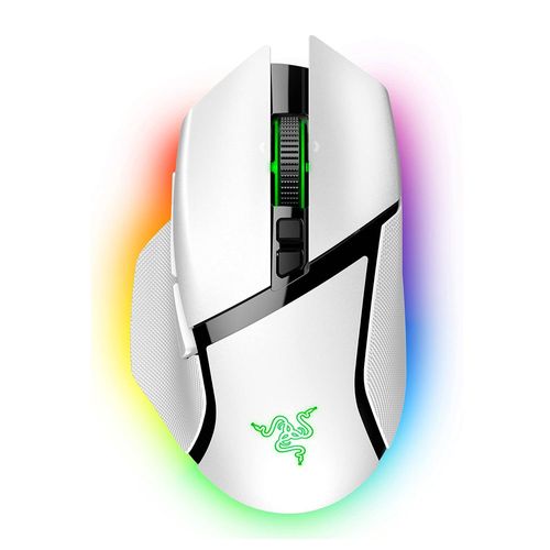 Mouse gamer Razer Basilisk V3 Pro inalámbrico, receptor tipo C/bluetooth, 11 botones, 30000 dpi, blanco