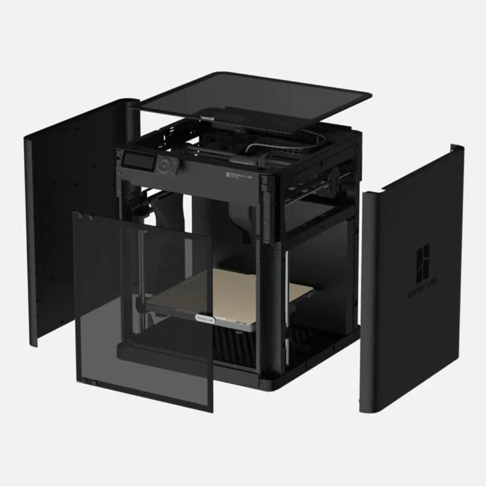 Imagen 2 del producto Impresora 3D Bambu Lab P1S FDM, volumen 256x256x256, calibración automática, alta velocidad