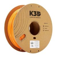 Filamento K3D PLA 1.75 mm, 1 kg, anaranjado mate