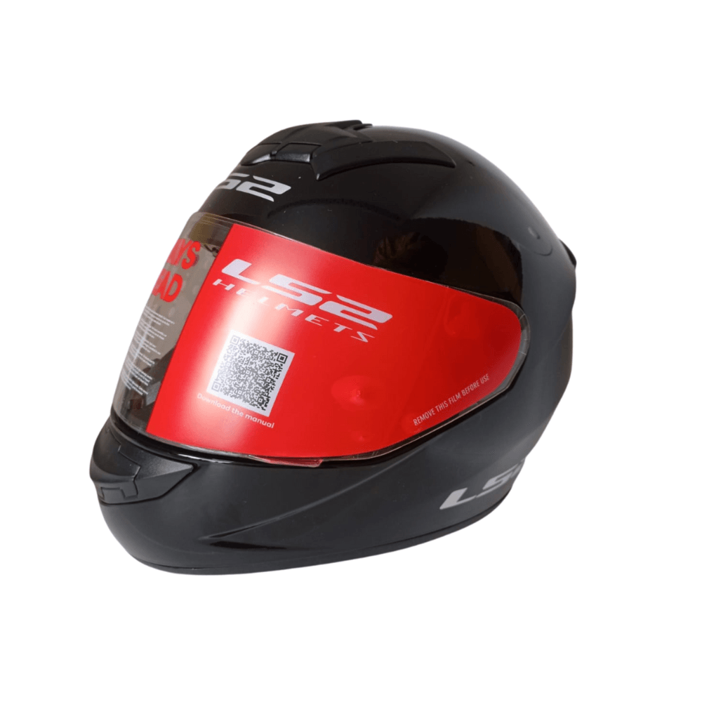 Imagen 2 del producto Casco de moto LS2 Single Mono FF352 para adulto unisex, ventilación eficiente, interior acolchado y talla M