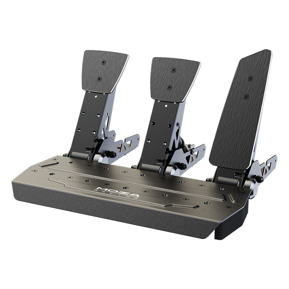 Pedales Moza Racing SRP, hasta 75kg, negro