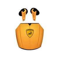 Audífonos bluetooth True Wireless Lamborghini Lambo Bud Huracan 700 Orion duración máx. 6 horas, amarillo