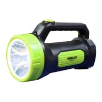 Reacondicionado: Linterna y lámpara Opalux OP-8111, 16 led, 1W, recargable