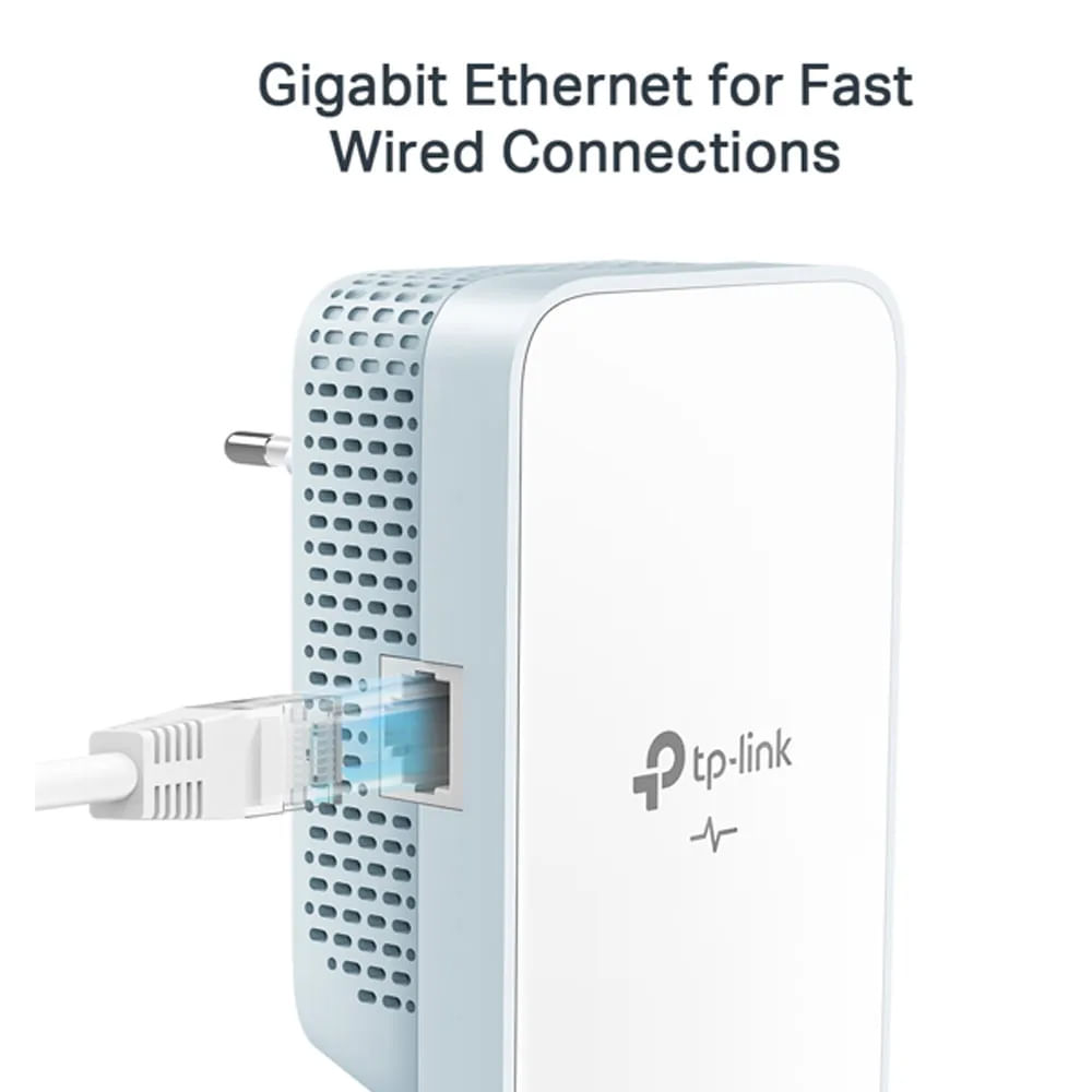 Imagen 2 del producto Reacondicionado: Kit extensor Wifi TP-Link TL-WPA7517 Powerline AV1000, doble banda AC750, 2 adaptadores