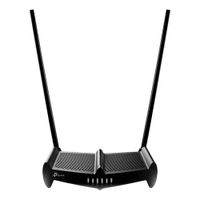 Reacondicionado: Router TP-Link N300, banda 2.4GHz, 300Mbps, 2 antenas 9Dbi, 4 puertos LAN y 1 puerto WAN