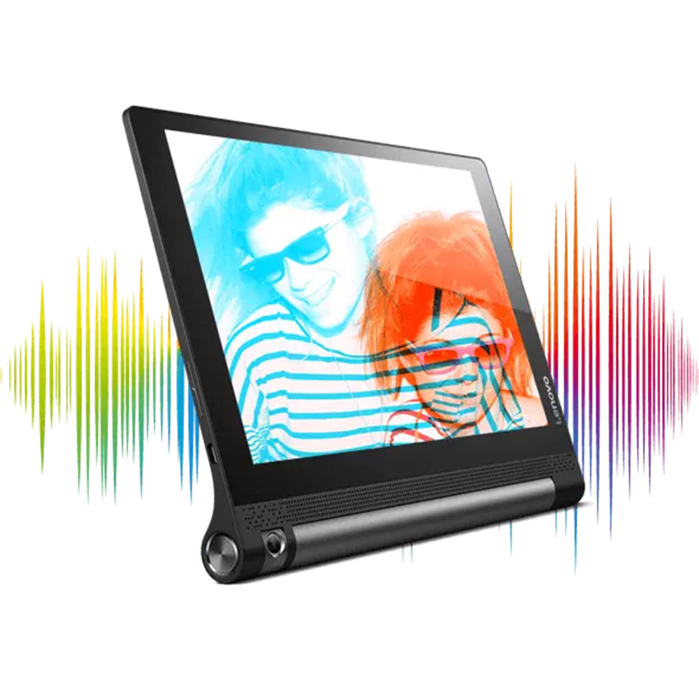 Imagen 2 del producto Tablet Lenovo Yoga Tab 3 10"" 16GB, 2GB RAM, cámara principal 8MP, 6200 mAh, negro (reempacado)