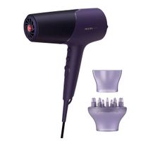 Secador de cabello Philips BHD514-00 2300W, 2 niveles de velocidad, 3 niveles de temperatura, morado