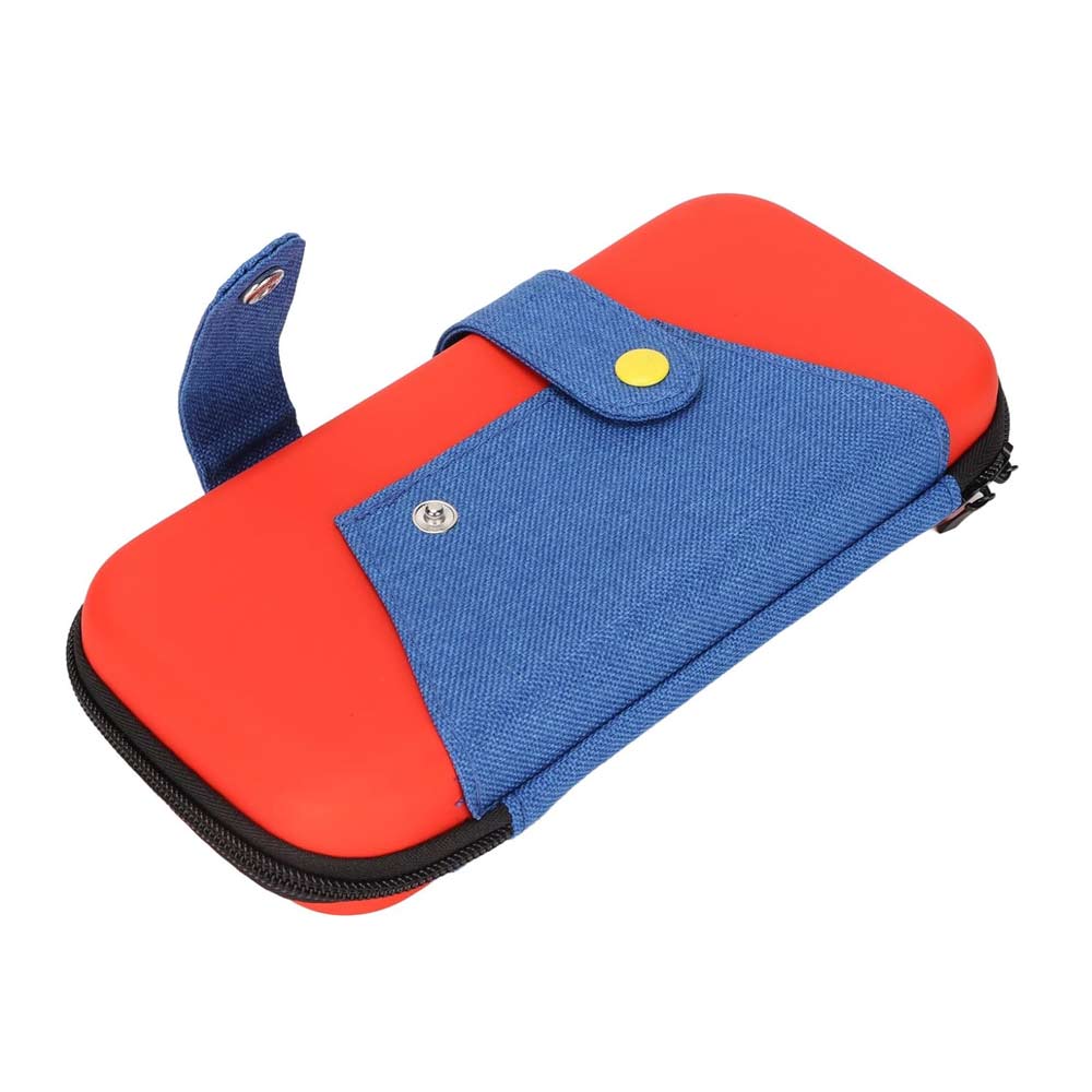 Estuche para Nintendo Switch y Oled, rígido, Eva, Mario, rojo y azul