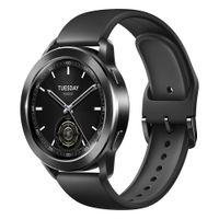 Smartwatch Xiaomi Watch S3, pantalla 1.43""/ AMOLED, GPS, resistente al agua 5 ATM, batería hasta 15 días, 150 modos deportivos, negro