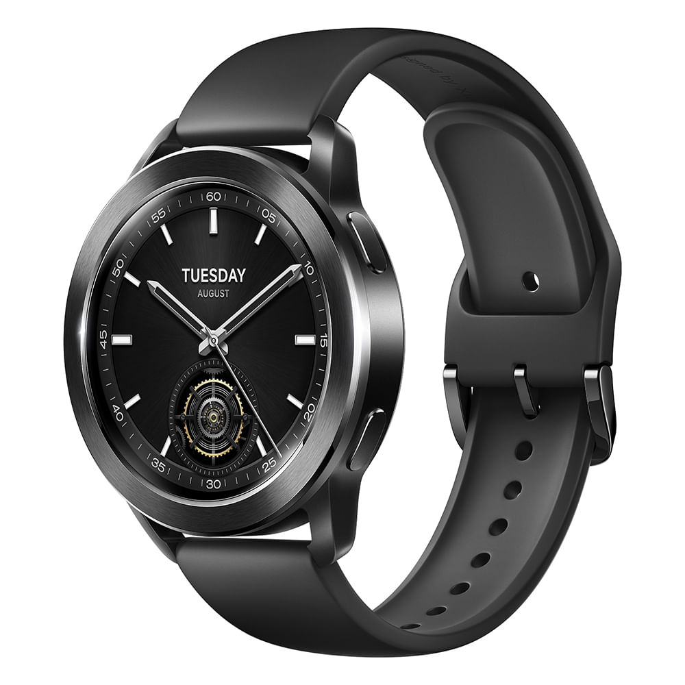 Smartwatch Xiaomi Watch S3, pantalla 1.43"/ AMOLED, GPS, resistente al agua 5 ATM, batería hasta 15 días, 150 modos deportivos, negro