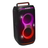 Parlante de torre bluetooth JBL PartyBox Club 120 potencia 160W, resistente al agua IPX4, baterías hasta 12 horas, con luces, negro