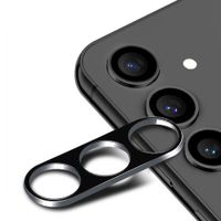Protector de cámara para Samsung Galaxy S24 / S24 Plus, transparente con borde negro