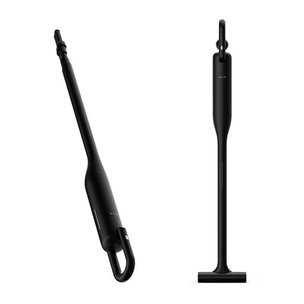 Aspiradora inalámbrica vertical Deerma VC03S 120w, capacidad de succión 14000 Pa, duración máx. 18 minutos, negra