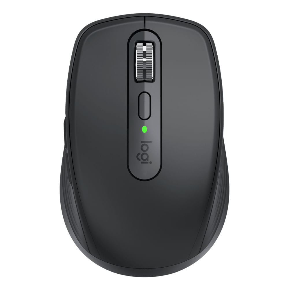 Mouse inalámbrico Logitech MX Anywhere 3S bluetooth, 8000 dpi, 6 botones, batería recargable 500 mAh, grafito