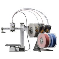 Impresora 3D Bambu Lab A1 Mini Combo tecnología FDM, pantalla táctil, velocidad máx. 500 mm/s, gris