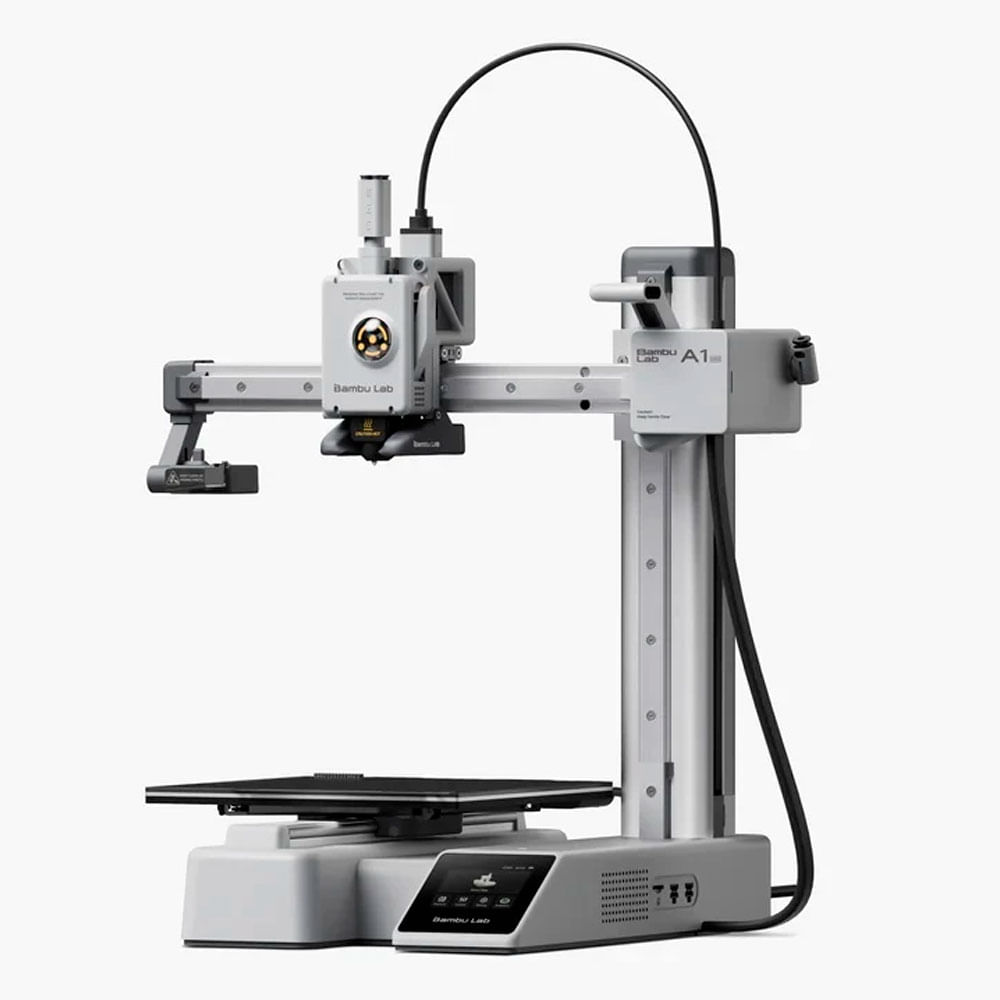 Imagen 2 del producto Impresora 3D Bambu Lab A1 Mini Combo tecnología FDM, pantalla táctil, velocidad máx. 500 mm/s, gris