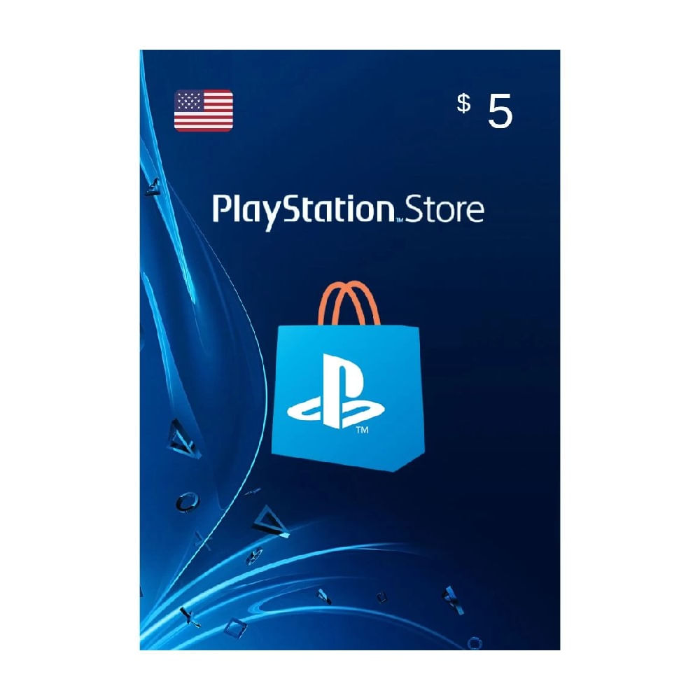 Tarjeta de regalo PlayStation Network $5 USD USA - PSN PS5 PS4 digital