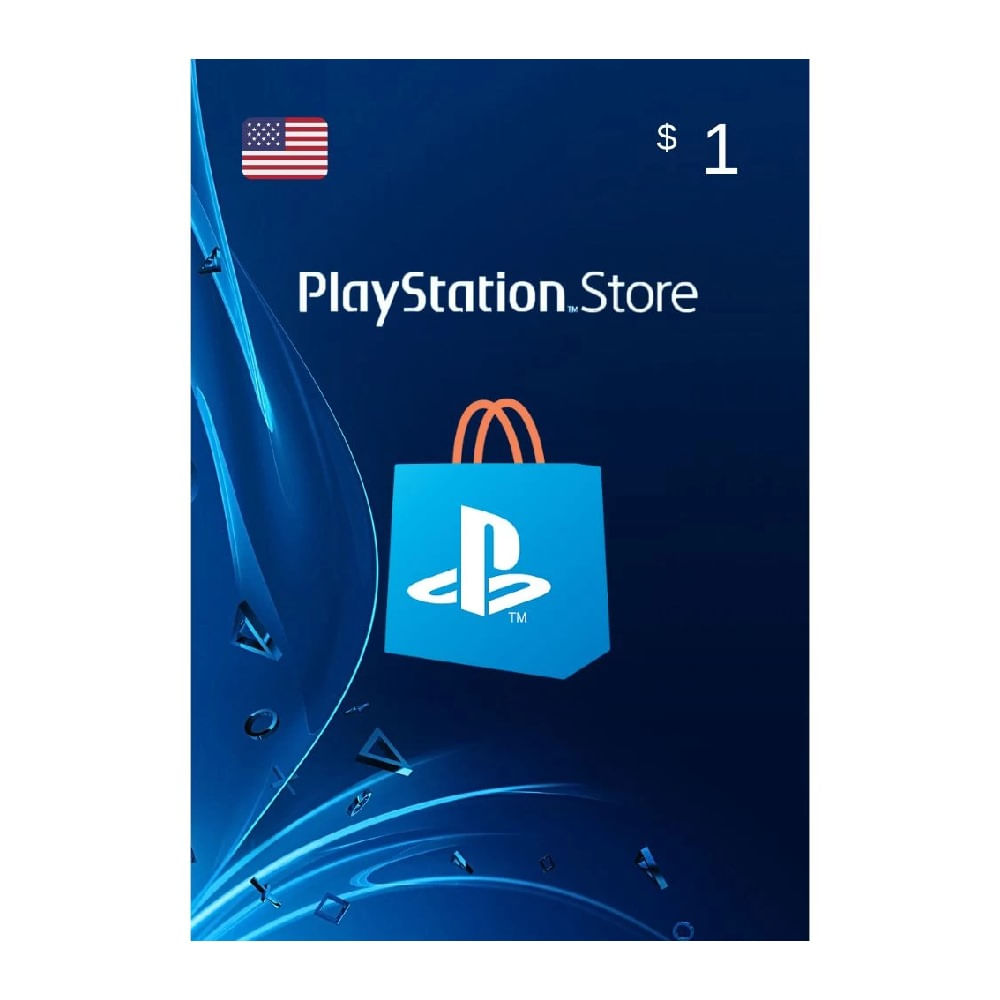 Tarjeta de regalo PlayStation Network $1 USD USA - PSN PS5 PS4 digital