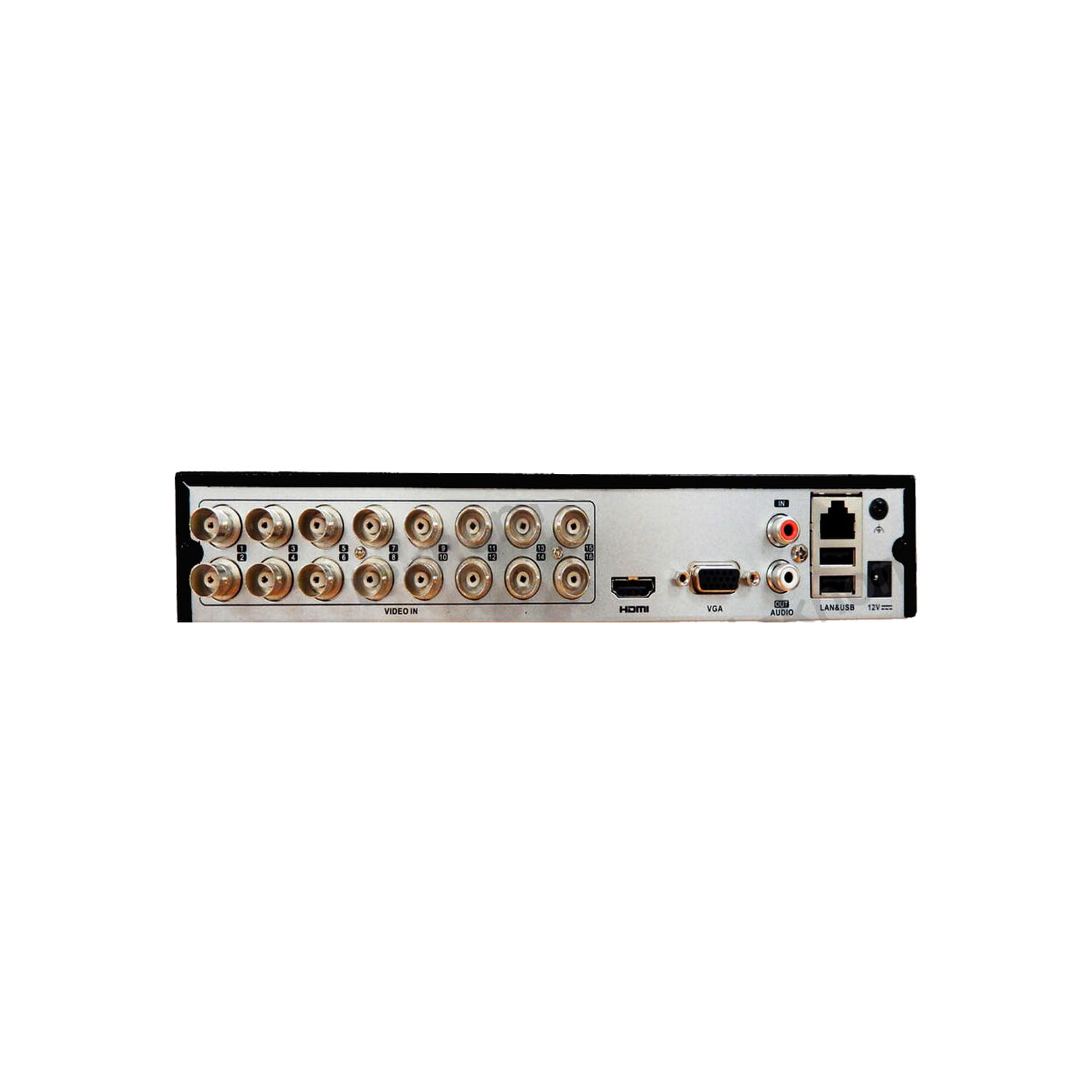 Imagen 2 del producto DVR 16 Canales, Hikvision, Audio Turbo,  1HDD, Case Metálico, Negro
