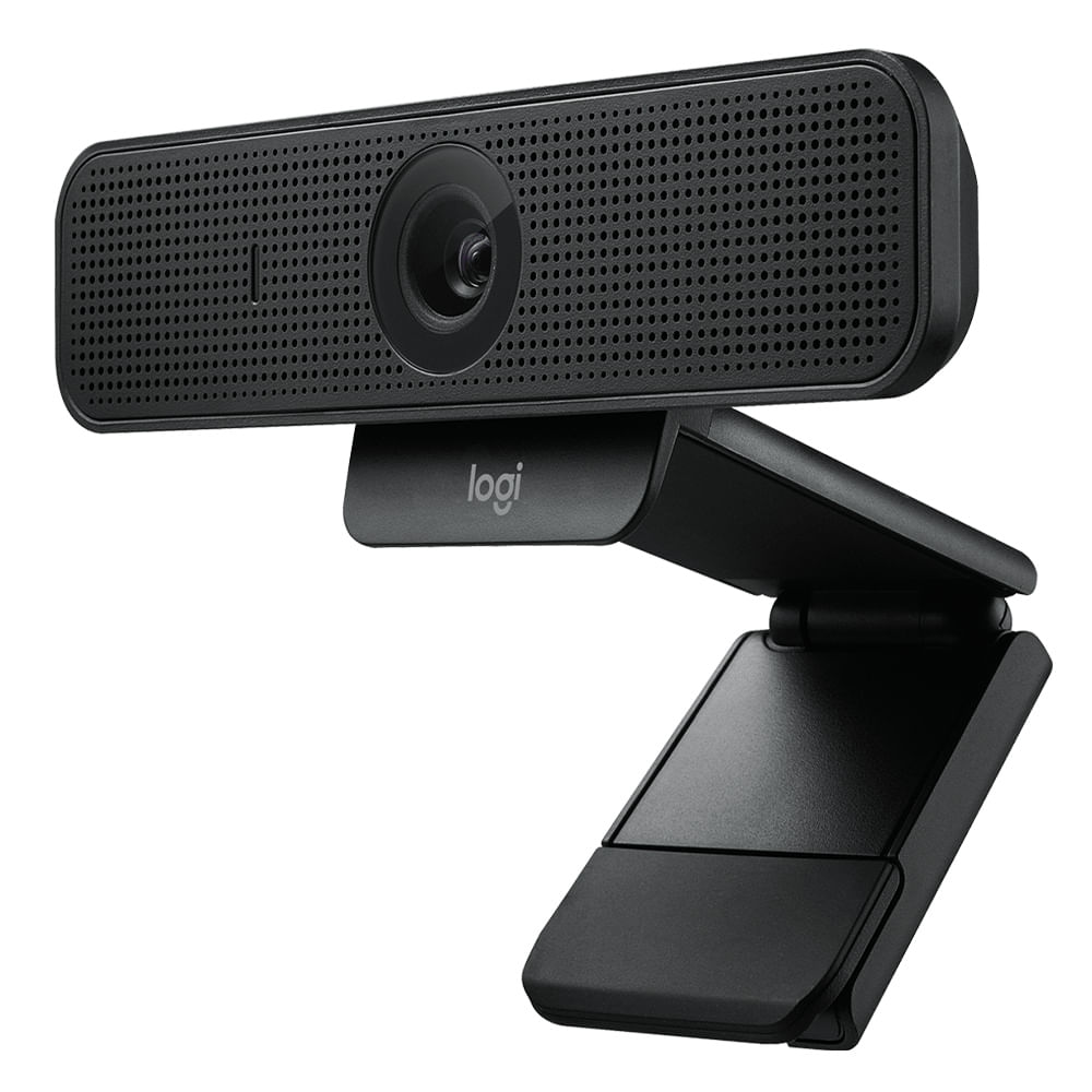 Cámara web Logitech empresarial C925e FHD 1080p, conexión USB, micrófono integrado, tapa de privacidad, cable 1.83 m, negro