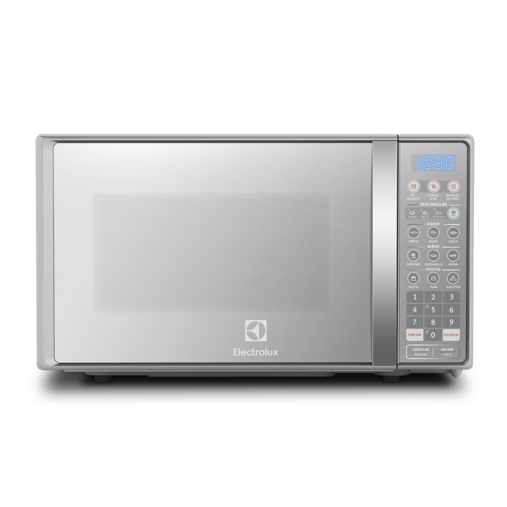 Imagen 2 del producto Combo Electrolux: Microondas EMDO20S2GSRUG 900W, capacidad 20 litros, plata + Sandwichera Efficient ESG20 750W, 2 sándwiches, inox