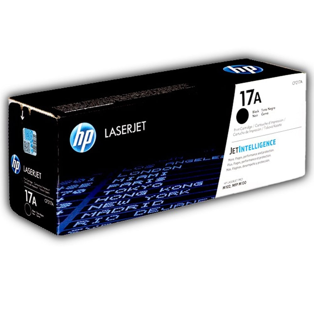 Imagen 2 del producto Tóner HP LaserJet 17A para impresora JetPro M102, capacidad 1600 páginas, negro