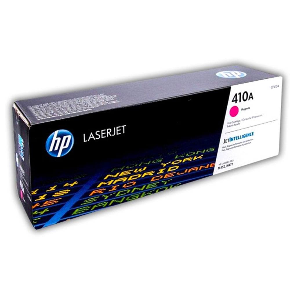 Imagen 2 del producto Tóner HP CF413A 410A para impresora LaserJet M477/M478/M452, capacidad 2300 páginas, magenta