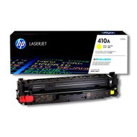 Tóner HP 410A CF411A para impresora LaserJet M477/M478/M452, capacidad 2300 páginas, amarillo