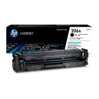 Tóner HP 206A W2110A para impresora LaserJet M255, capacidad 1350 páginas, negro