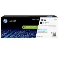 Tóner HP 145X W1450A para impresora LaserJet Pro 3001/3004, capacidad 3800 páginas, negro