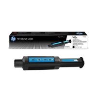 Tóner HP 103A W1103A para impresora Neverstop 1000/1200, capacidad 2500 páginas, negro